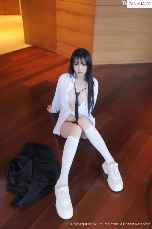   [XiuRen]高清写真图 2025.05.28 No.10335 软情 白色衬衫第20张图片